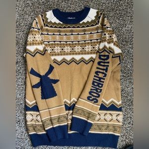 Dutch Bros Neutral Winter Sweater